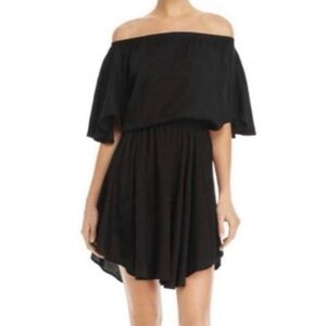 MLM - Leon Dress - Off shoulder - Black - Rayon - Size S - Shopbop - Excellent